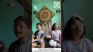 Shreenihita amp Rudra Learning Dhrupad in a Natural Flow  Guru Mukund Dev’s Session [upl. by Pedaiah]