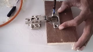 soft close aoto hinges 0° amp 8° degree installing method  how to fitting soft close aoto hinges [upl. by Kial]