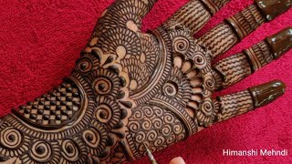 Hartalika Teej special full front hand mehndi designs  mehandi ka design  mehandi design  mehendi [upl. by Sirronal836]