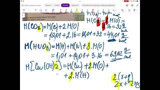 Chémia  Molárna hmotnosť vzorec a hodnoty v tabuľkách [upl. by Acirej]