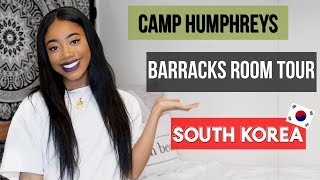 CAMP HUMPHREYS BARRACKS ROOM TOUR 2019 [upl. by Nylirad732]