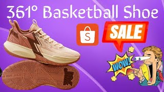 Unboxing 361° Big3 Team Se Men Basketball Shoes Sale in Shopee [upl. by Aneetsyrk]