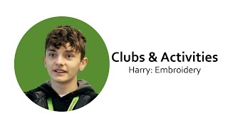 Clubs amp Activities  Harry  Embroidery [upl. by Elish]