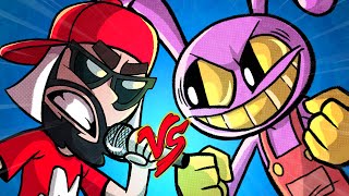 Jax Vs Mussa  Batalha de Rap Desenho Animado [upl. by Nwahsel]