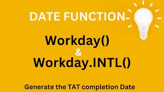 Workday Function in Excel Exclude Weekends and Holidays  How to Use WORKDAY Function in Excel [upl. by Gayn]