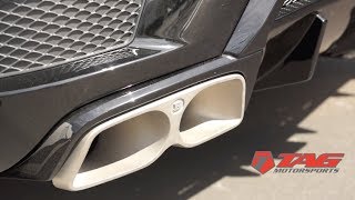 Brabus Mercedes GL 550 Exhaust  TAG Motorsports [upl. by Eeliah62]