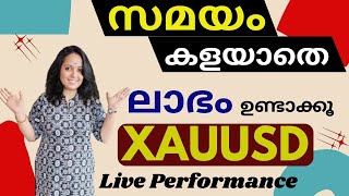 FOREX ട്രേഡിങ്ങിലൂടെ എങ്ങനെ ലാഭം ഉണ്ടാക്കാം  XAUUSD Live Signals malayalam [upl. by Eldon]