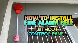 HOW TO INSTALL FIRE ALARM BELL firealarms [upl. by Randee90]