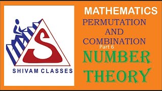 M12T06 Number Theory of Permutation and Combination Part 6 by JHANNA SIR  JEE  NEET [upl. by Eedrahs]