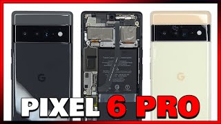 Google Pixel 6 Pro Disassembly Teardown Repair Video Review Can The Parts Be Replaced UPDATED [upl. by Bonnell]