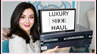 LUXURY SHOE HAUL  SPRING  SUMMER 2018 [upl. by Roxanne]