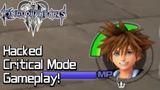 Playing Kingdom Hearts 3 on quotCriticalquot Mode [upl. by Moraj]