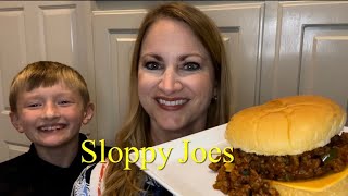 Sloppy Joes  Easy Family Meal [upl. by Zelig]