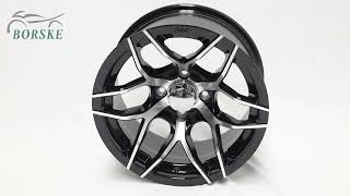 BORSKE 1514 inch ATV beadlock wheels ATVUTV alloy rims wheels [upl. by Birecree526]