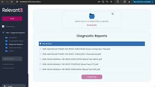 Relevantz Healthcare Copilot Demo [upl. by Yekcaj]