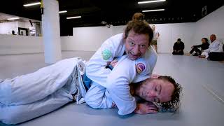 Kurt Osianders Move of the Week  Open Guard Pass to Choke [upl. by Eillod962]