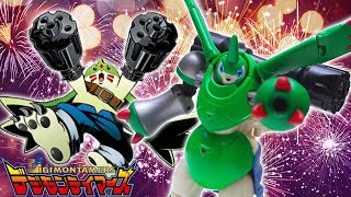 Digivolving Gargomon to Rapidmon Figure Review 【超進化シリーズ ガルゴモン → ラピッドモン】 [upl. by Eselahc]