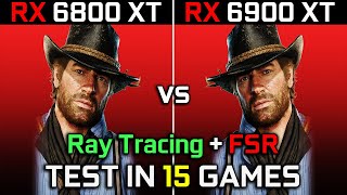 RX 6800 XT vs RX 6900 XT  Test in 15 Games  1440p  2160p  Performance battle 🔥  2024 [upl. by Daberath]