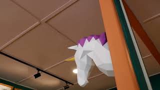 Embrace Whimsy with Papercraft World 3D Papercraft Wall Art DIY Kits – Unicorn Head [upl. by Aia496]