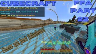 Cubecraft FFA Part 22 Runners Runners Runners [upl. by Nevada]