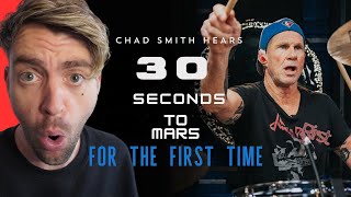 quotUK Drummer REACTS to Chad Smith Hearing Thirty Seconds To Mars For The First Time REACTIONquot [upl. by Allisirp]