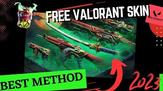 I Get Free Valo points Free Valorant Skins  2023 100 Working   BEST METHOD  🔥 [upl. by Mcloughlin]