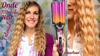 PRIMO UTILIZZO PIASTRA BELLISSIMA BEACH WAVES MULTI  STAR EDITION IMETEC Tutorial Onde Morbide [upl. by Baudoin622]