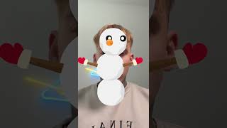 BONHOMME DE NEIGE PARFAIT CHALLENGE [upl. by Cynara]