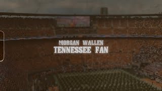 Morgan Wallen  Tennessee Fan Lyric Video [upl. by Westbrook522]