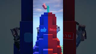 มายคราฟ การแข่งขัน LIKE VS SUB EP2 minecraft มายคราฟ shorts [upl. by Lathan511]