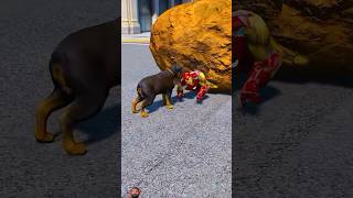 GTA V Dog Rescues Iron Man [upl. by Leeanne]