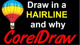 Corel Draw Tips amp Tricks SMART FILL TOOL draw in a hair line and WHY [upl. by Marianne]