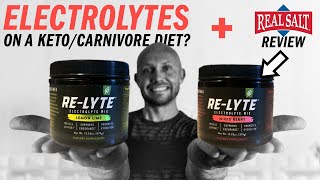 Redmond ReLyte Electrolyte Mix Review  Electrolytes on a Keto Carnivore Diet Tutorial [upl. by Cristy]