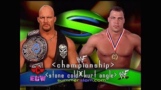 Story of Stone Cold vs Kurt Angle  SummerSlam 2001 [upl. by Shult]