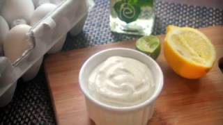 মেয়োনিজ  Mayonnaise Recipe Bangla  Home Made Mayonnaise  How To Make Mayonnaise [upl. by Tonjes]