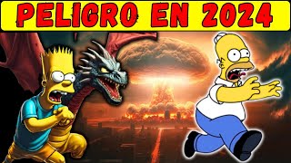 ALERTA🚨 predicciones de los simpson para 2024 Despues No Digas Que Nadie Te Lo Habia Dicho😨 [upl. by Alrak612]