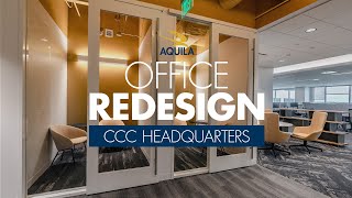 A Modern Office Design for an Austin Tech Company’s New HQ  Full Floor Renovation for CCC [upl. by Noemys51]