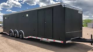 New 2018 Haulmark Edge 85x32 Triple Spread Axle Cargo Trailer for sale [upl. by Pontius]