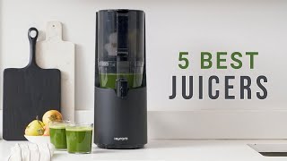 5 Best Juicer  The Best Slow Juicer Reviews 2022 [upl. by Nnaaras747]