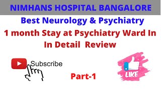 Nimhans Hospital Bangalore OCD treatment one month stay at pshychiatry ward review💁💁 [upl. by Catie333]