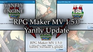 RPG Maker MV 150  Yanfly Version Update [upl. by Haidabo]