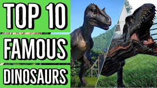 Top 10 Dinosaurs That Roamed the Earth [upl. by Arella]