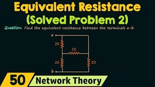 Equivalent Resistance Solved Problem 2 [upl. by Ardnalahs198]