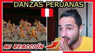 REACCIONANDO A LAS DANZAS PERUANAS😱 Clausura juegos panamericanos Lima 2019🇵🇪 [upl. by Jonathan]