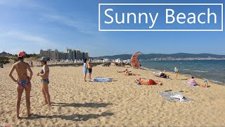 Sunny Beach Bulgaria  Walking Amazing Beaches in Summer 2024 [upl. by Lig746]