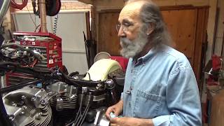 Installing the Top Motor Mount On A Harley Davidson Shovelhead [upl. by Gee923]