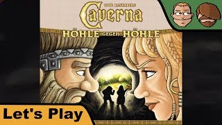 Caverna Höhle gegen Höhle  Brettspiel  Lets Play [upl. by Llirred]