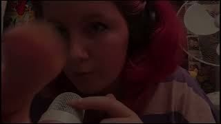 Asmr mic poking amp face scratching dark amp slightly looped CREDIT pompomasmrrr [upl. by Lenoyl91]