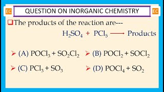 OQV NO – 358 The products of the reaction between H2SO4 and PCl5 [upl. by Amaj642]