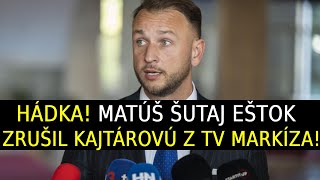 Šutaj Eštok poriadne upratal novinárku Kajtárovú [upl. by Aip]